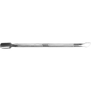 1 St Rvs Multifunctionele Nail Art File Cuticle Lepel Pusher Remover Dode Huid Groove Pick Manicure Pedicure Gereedschap
