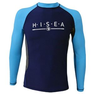 HISEA Lycra Mannen Surfen Pak Lange Mouwen Wetsuit Badmode Mannen Rashguard Swim Shirts Split Nat Pak Voor Mannen Zwemmen Surf pak