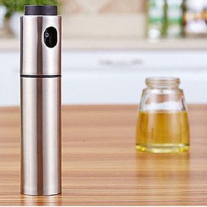 1 Pc 304 Rvs Olive Pomp Spray Fles Olie Spuit Olieman Pot Bbq Barbecue Koken Tool Kan Pot Kookgerei keuken Gereedschap