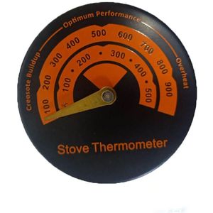 Magnetische Houtkachel Thermometer Haard Ventilator Kachel Thermometer Met Probe Huishoudelijke Gevoeligheid Barbecue Oven Tool