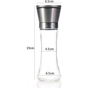 BOCHION Zout-/pepermolen, set van 2, handmatige pepermolens
