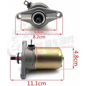 111Mm Starter Motor Voor Kymco Agility 50 R16 4T GY6 50 Motor