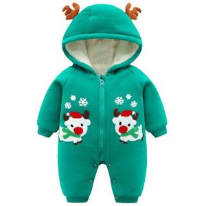 Christmas Baby rompertjes Overalls kids Sneeuw Wear Winter Jongen Meisje Kledingstuk Dik Katoen Bovenkleding jas jas Kerstcadeaus