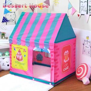 Dessert Huis Kinderen Speelhuis Indoor Dessert Tent Speelgoed Baby Tent Milieu Brood Huis