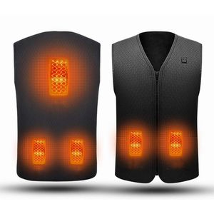 Usb Verwarmde Vest Jas Warm Up Verwarming Pad Bodywarmer Winter Kleding Voor Outdoor Sport Skiën Kleding Accessoires