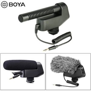 Boya BY-VM600 Cardioid Directionele Condensator Microfoon Mic Voor Canon Sony Nikon Pentax Dslr Camera