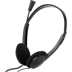 3.5Mm Wired Stereo Headset Noise Cancelling Oortelefoon Met Microfoon Verstelbare Hoofdband Voor Computer Laptop Desktop
