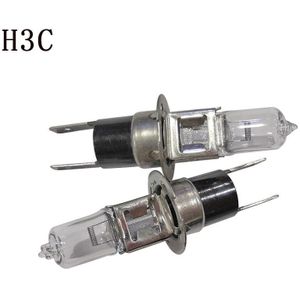 2 Stuks Auto Licht Auto Halogeen Lamp Mistlampen H3C 70W 55W 100W 12V 24V Super White Koplampen Lamp