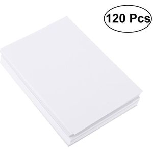 120 Vellen Aquarel Papier Bulk Koude Pers Papier Tekenpapier Voor Watercolorist Studenten Begin Kunstenaars