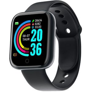 Y68 Mannelijke Horloges Sport Tracker Vrouwen Fitness Armband Electronics Bluetooth Wearable Apparaat Stappenteller Calorieën Meten