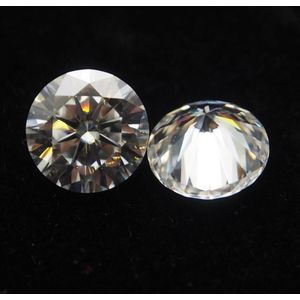 3mm DEF Hart en Pijlen Witte Moissanite Steen Diamant 0.1 karaat diamanten