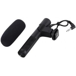 MIC-01 Stereo Camcorder Microfoon Voor Nikon Canon Dslr Camera Computer Pc Mobiele Telefoon Microfoon Voor Xiaomi Iphone 8 X Samsung