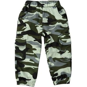 Jongen Kleding Kinderen Broek Cool Peuter Jongens Mode Katoen Leger Camouflage Broek Hip Hop Lange Broek Leeftijd 2-7T Kid Jongen Outfit