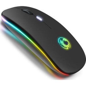 Bluetooth Muis Oplaadbare Draadloze Muis Bluetooth Computer Muis Stille Ergonomische Mause Usb 2.4G Optische Muizen Voor Pc Laptop