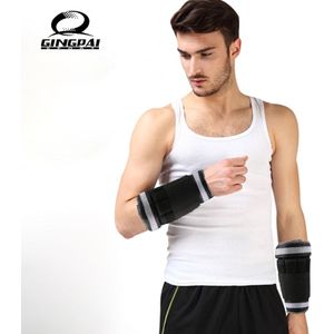 Alleen Band Geen Steels Enkel Gewicht Brace Strap Verdikking Benen Krachttraining Shock Guard Gym Fitness Gear 1-6Kg