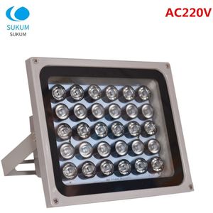 Ac 220V Cctv Leds 30 Pcs Ir Infrarood Illuminator Nachtzicht 850nm IP65 Waterdichte Cctv Vullen Licht Voor Cctv surveillance Camera