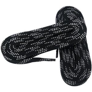 1 Paar 96/108/120 Inch Dual Layer Braid Extra Versterkte Tips Gewaxte Waterdichte Schoen Veters Voor Ijshockey Roller skates