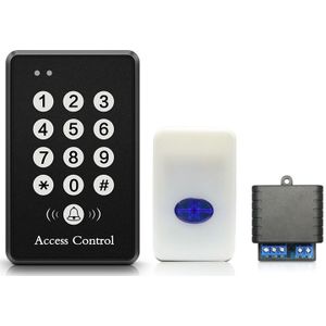 Eenvoudig Te Installeren Rfid 125Khz Draadloze Toegangscontrole Keypad Deurbel