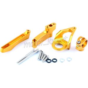 Cnc Aluminium Motorfietsen Steering Stabiliseren Damper Bracket Mount Kit Voor Suzuki GSXR1300 1998 - 1999 2000 01 02 03 04 05 06