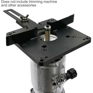 Houtbewerking Router Tafel Insert Plaat Trimmen Machine Flip Boord Universal Multi Aluminium Bankjes Router Tafel Plaat Hand Tool