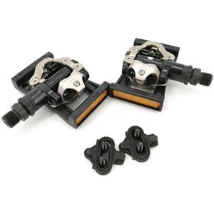 Originele SPD Pedalen M520 Zelfsluitende Pedaal Kogellager PD-M520 Met Cleat set Road Fiets MTB Mountainbike Accessoires