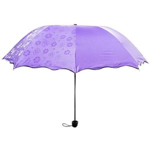 Kids Paraplu Winddicht Regen Zon Anti UV Opvouwbare Paraplu Magic Water Bloei Dikker Paraplu Paraguas Voor Outdoor Kind