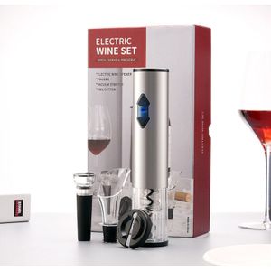 Automatische Flesopener Voor Rode Wijn Foliesnijder Elektrische Rode Wijn Openers Jar Opener Keuken Accessoires Gadgets Flesopener