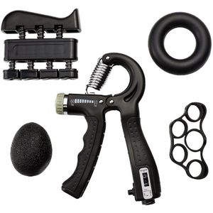 5 Stks/set Hand Heavy Gripper Set Verstelbare Vinger Hand Exerciser Grip Pols Krachttraining Spier Herstel Fitness Apparatuur