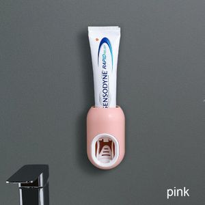 Cuiship Automatische Tandpasta Dispenser Stofdicht Tandenborstelhouder Wandmontage Home Squeezer Badkamer Accessoires