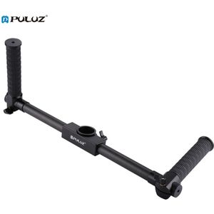 Puluz Lichtgewicht Carbon Fiber Metal Stabilizer Dual Handheld Grip Bracket Gimbal Stabilizer Voor Dslr Camera Beugel