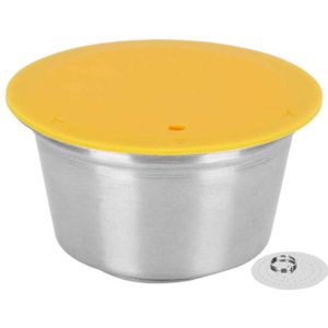 Koffie Capsule Rvs Herbruikbare Navulbare Filter Cup Voor Dolce Gusto Nespresso Capsule Koffiemachine