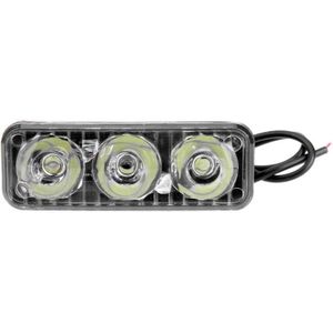 12 V 18 W High Power 3LED Werklamp Voertuig Hoge/Dimlicht DRL Dagrijverlichting Driving Lamp Bar 6000 K-6700 K Auto Accessorie