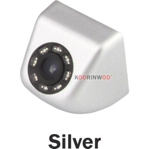 Koorinwoo Auto achteruitrijcamera Met Dynamische Traject Moving Parkeerplaats Lijn Zwart Wit Kleurrijke Parkeerhulp Reverse Backup