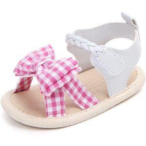 Brand Baby Zomer Schoenen Peuter Leren Schoenen Voor Meisjes Zachte Zool Leuke Strik Prinses Pasgeboren Schoeisel 1 Jaar oude