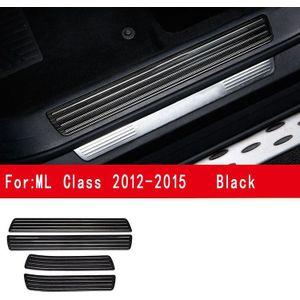 Voor Mercedes Benz GL450 X166 Gls Amg ML350 W166 320 Instaplijsten Scuff Plaat Welkom Pedaal Trim Cover Sticker accessoires