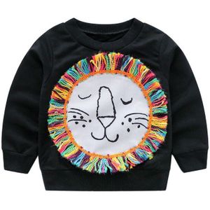 Herfst Baby Jongen Meisje Cartoon Patroon Lange Mouw Katoenen Sweatshirt Casual Peuter Bovenkleding