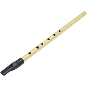 BATESMUSIC Traditionele Tin Penny Whistle 6 gaten Wind Muziek Instrument Messing Sleutel van D Paars