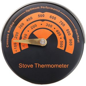 Thermometer Voor Warmte Aangedreven Kachel Fan Log Hout Brander Eco Vriendelijke Rustig Thuis Haard Ventilator Temperatuur Meting