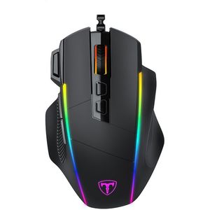Victsing PC356 Rgb Bedraad Mechanische Toetsenbord PC278 8000Dpi Bedrade Gaming Muis Set Geschikt Voor Toetsenbord En Muis Gamers