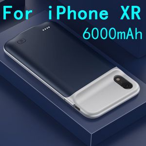 6500Mah Slim Silicone Shockproof Batterij Charger Cases Voor Iphone Xs Max Xr X Power Bank Case Externe Pack Backup charger Case