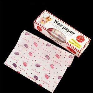 50 Stks/partij Wax Papier Food Grade Vet Papier Voedsel Wrappers Inpakpapier Voor Brood Sandwich Hamburger Frietjes Oliepapier Bakken Tools