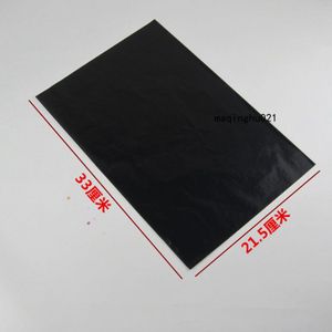 Enkelzijdige Zwart Carbon Papier A4 Grootte Kan Worden Gebruikt Herhaaldelijk 21.5*33Cm 100 Stks/pak