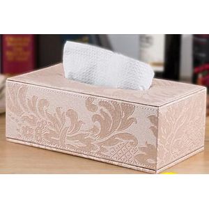 Mode Synthetisch Leer Tissue Box Hold Patroon Huis Houden Woondecoratie Tissue Box Covers Tissue Servet Doos PZJH010