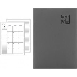 Jaarlijkse Papier Kalender Dagelijks Scheduler Bureau Decor Planner Notebook Eenvoudige Effen Kleur Mini Papier Eenvoudige Kalender