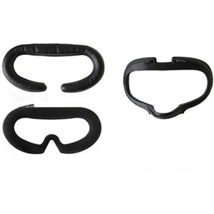 Leer Foam Masker Cover Voor Oculus Quest Vr Bril Zweet-Proof Ademend Flanellen Foam Pad Masker Beugel Accessoires