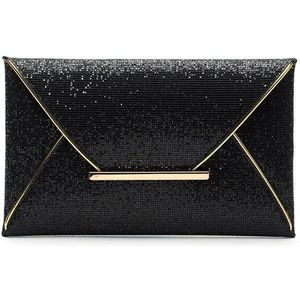 Vrouwen Avondtassen Party Clutch Tassen Portemonnees Vrouwelijke PU Lovertjes Hasp Envelop Tassen Vrouwen Kleine Clutch Handtassen Blingbling