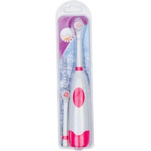 Roterende Elektrische Tandenborstel Met 2 Opzetborstels Batterij Mondhygiëne Niet Oplaadbare Waterdicht Tandenborstel Voor Kinderen