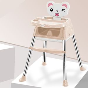 Kinderstoel Booster Seat Draagbare Verstelbare Babyzitje Draagbare Zuigeling Hoge Stoel Voor Kids Seat Babyvoeding Stoelen