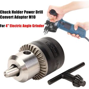 Wolike Chuck Houder Power Boor Convert Adapter M10 Voor 4 ""Elektrische Haakse Slijper