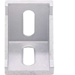 5 stks/partij 4040 Hoek Montage Hoek Aluminium 40X40 L Connector Beugel Sluiting Match Gebruik 4040 Industriële Aluminium Profiel